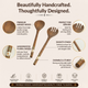 Bella Mango Wood Salad Spoon (Set of 2 Pcs)