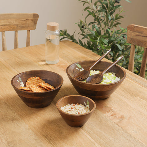 Bella Mango Wood Snack/Small Bowl (6 Inch)