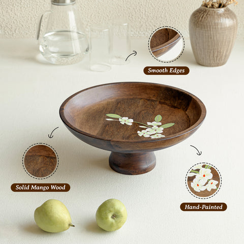 Bella Mango Wood Fruit Bowl