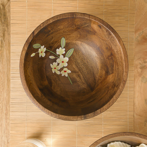 Bella Mango Wood Medium Bowl (8 Inch)
