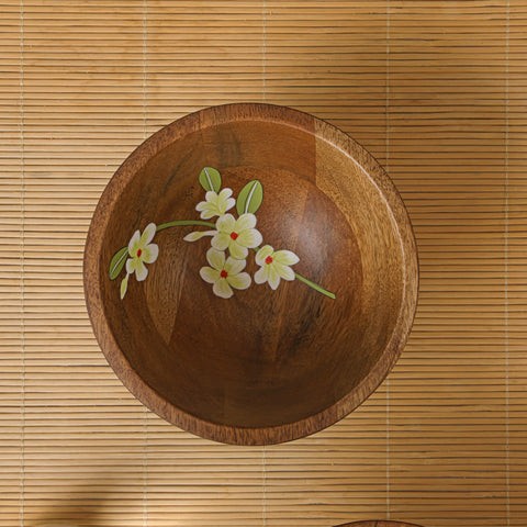 Bella Mango Wood Snack/Small Bowl (6 Inch)
