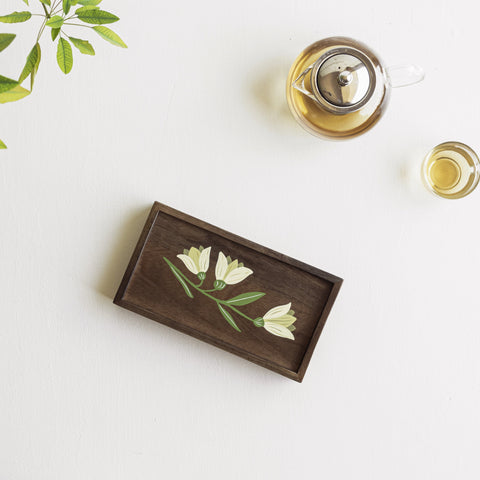 MIRRA Handpainted Wooden Small Tray (New Launch)