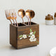 Bella Mango Wood Cutlery Stand