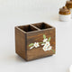 Bella Mango Wood Cutlery Stand