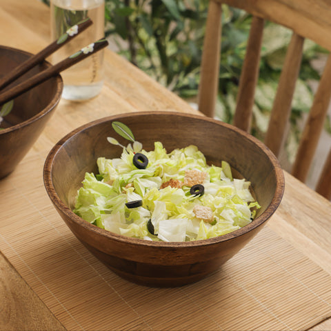 Bella Mango Wood Large/Salad Bowl (11 Inch)
