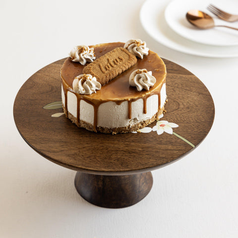 Bella Mango Wood Cake Stand - Aurum Crafts