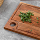 Rectangular Acacia Wood Large Cutting Board - Aurum Crafts