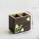 MIRRA Handpainted Wooden Cutlery Stand