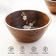 Bella Mango Wood Bowls - (Set of 3) with Spoon
