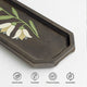 MIRRA Handpainted Wooden Sleek Platter