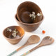 Bella Mango Wood Medium Bowl - Aurum Crafts