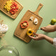 Mango Wood Chopping Board cum Platter - Aurum Crafts