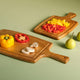 Mango Wood Chopping Board cum Platter - Aurum Crafts